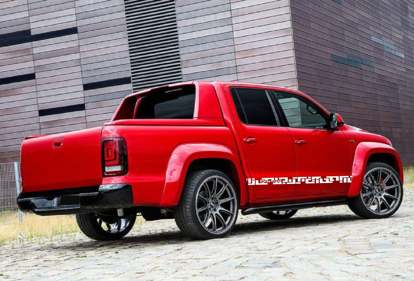 NEW Block Graphics for Volkswagen Amarok | Premium Stripe Decals for 2010–2025 Models