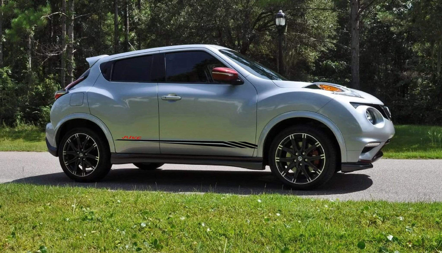 New Premium Design 2 color decals Vinyl Stickers For Nissan Juke