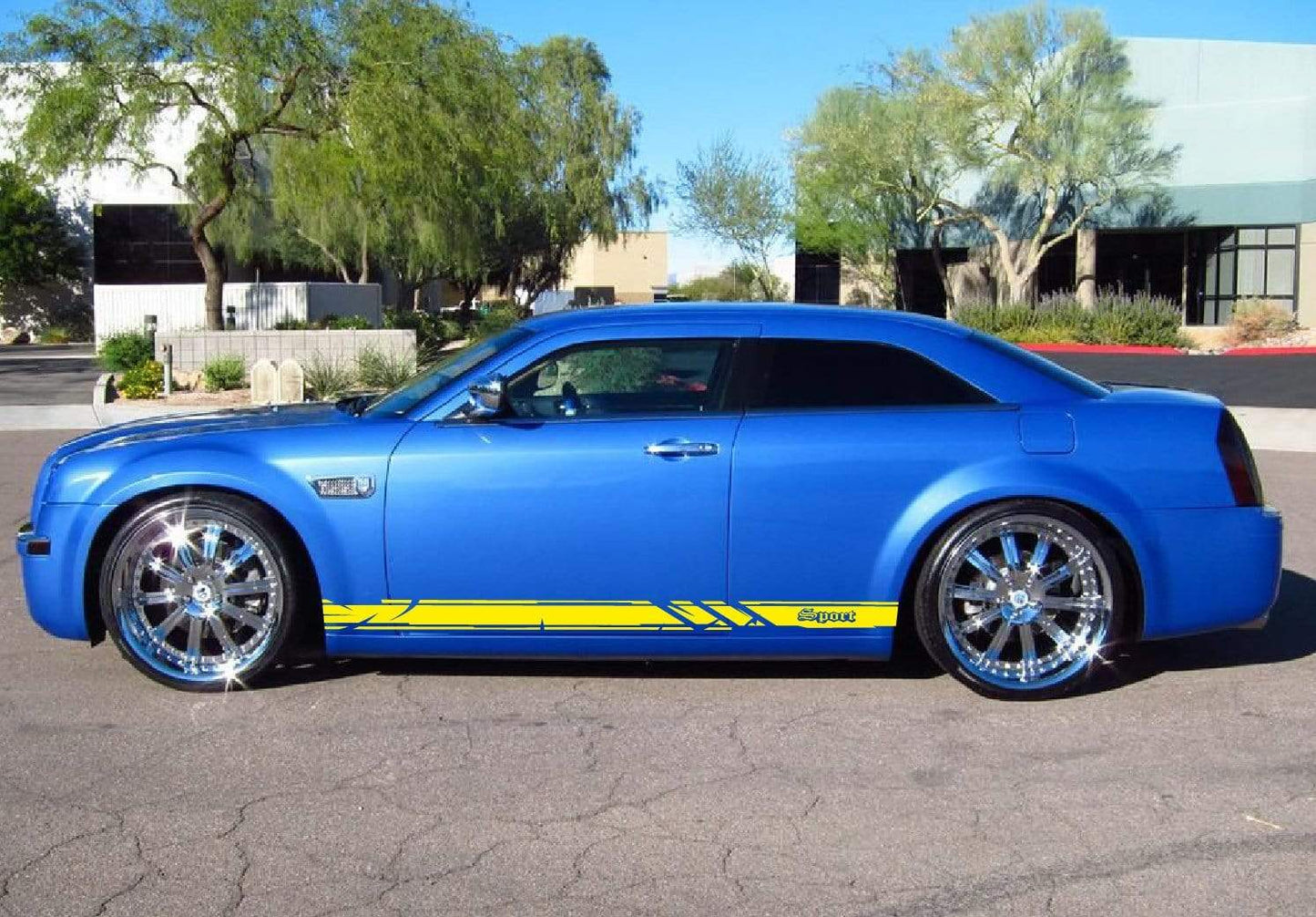 NEW Line Graphics for Chrysler 300 300S | Chrysler 300 Line Stickers