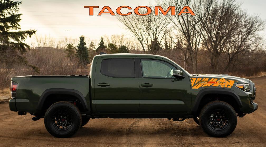 Racing Decals For Toyota Tacoma TRD Decals