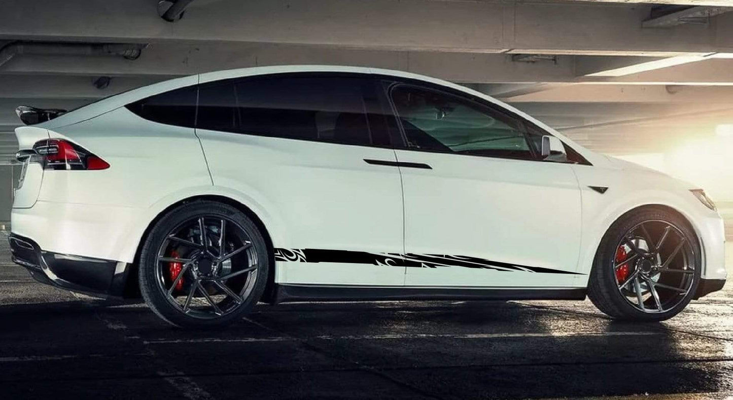 Premium Stickers Compatible with Tesla 3 | Tesla X Stickers | Tesla Y Stickers Tesla S