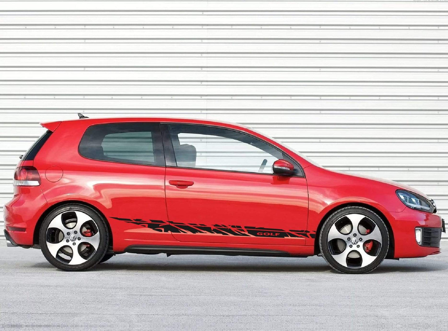 Stickers Decals For vw golf