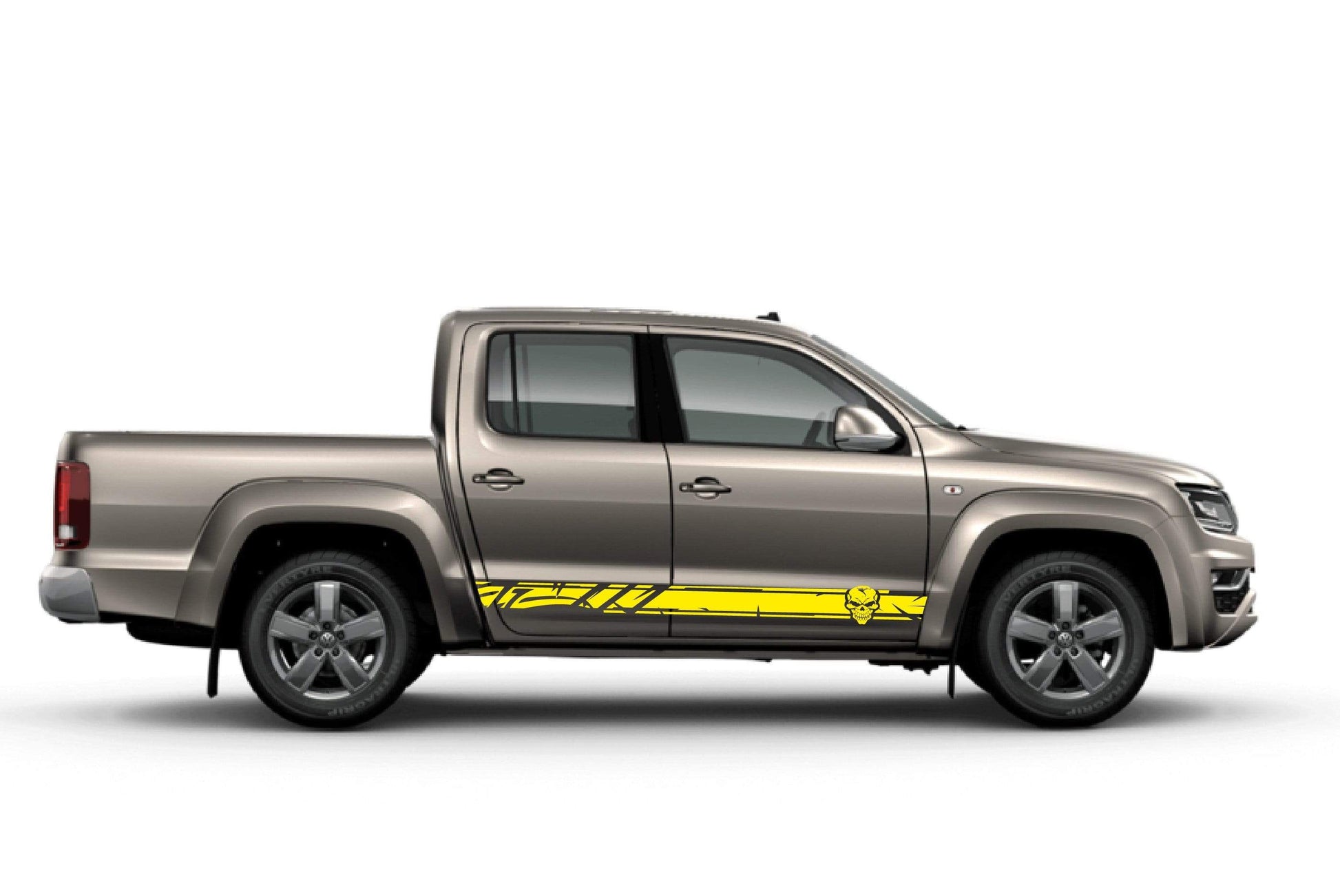 Skull Line Graphics Premium Stripe Decals for 2010–2025 Models