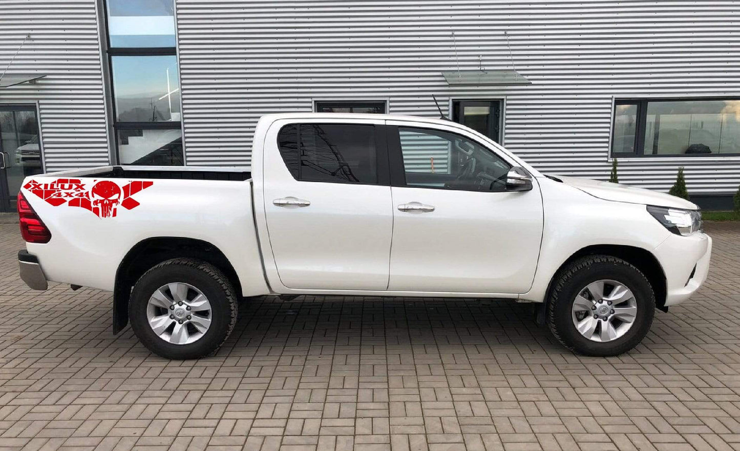 Skulls Graphic for Toyota Hilux | Toyota Hilux sticker kit | Toyota Hilux stickers