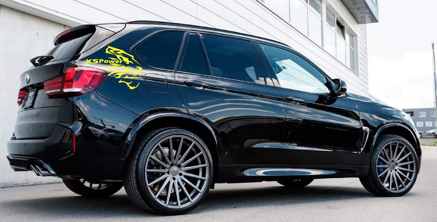 Stickers Kit Graphics Decals Racing Stripes for BMW X5 - Brothers-Graphics