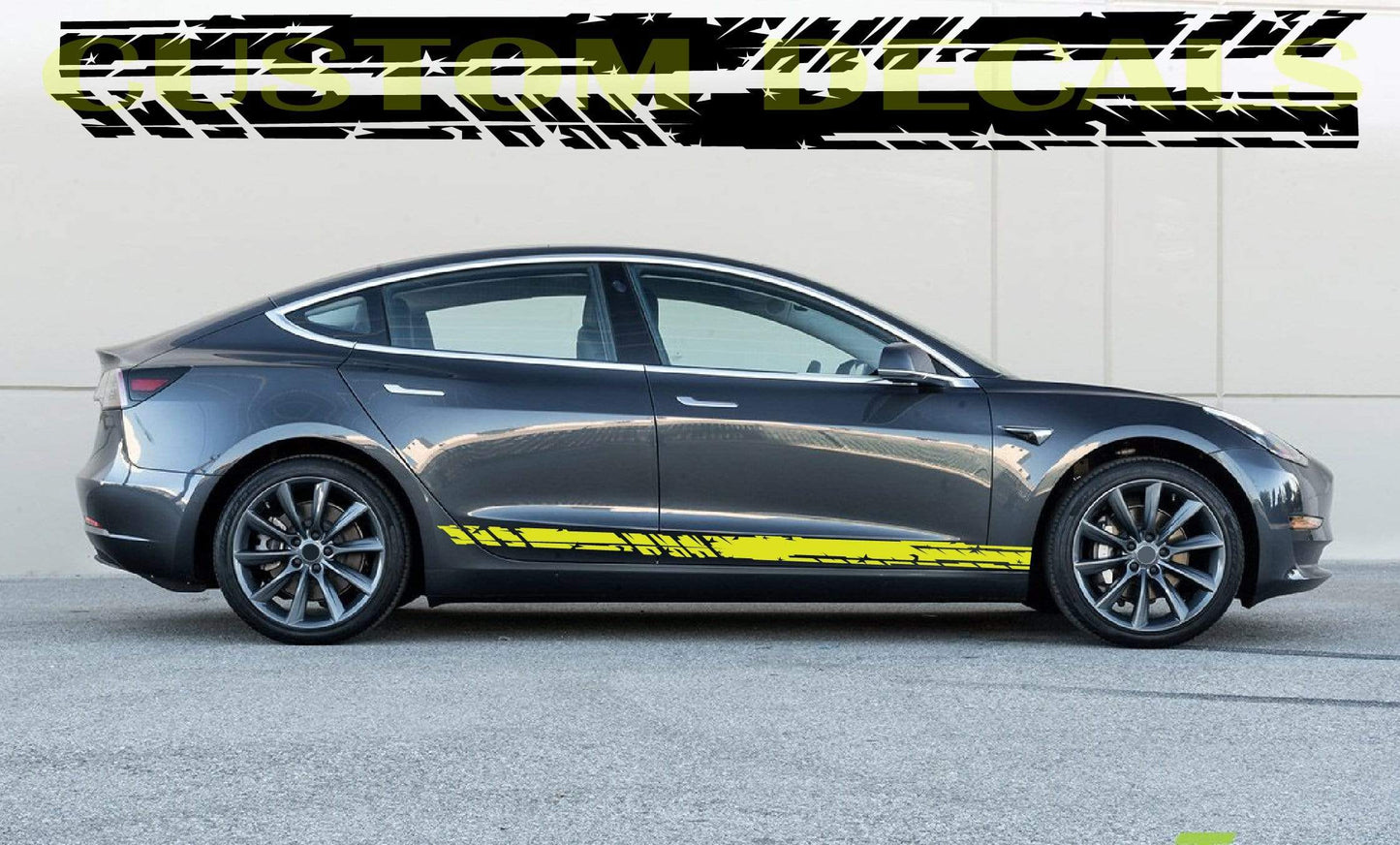 Unique Graphic For Tesla Model 3 | Model X Stickers | Model Y Stickers Tesla Model S decals