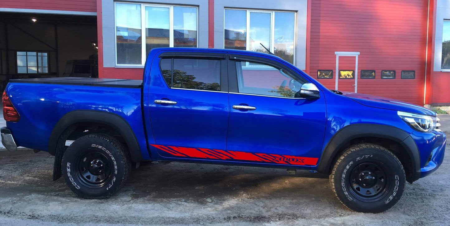Vinyl Car Stickers for Toyota Hilux | Toyota Hilux graphic kit | Toyota Hilux decal kit