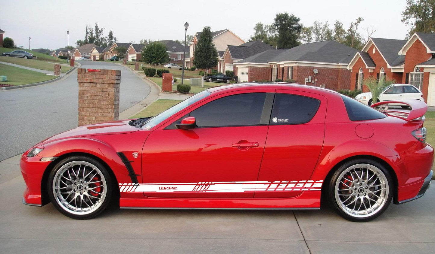 Premium Vinyl Stickers Compatible With Mazda RX-8 Stylish Exclusive stickers Custom Vinyl Stickers