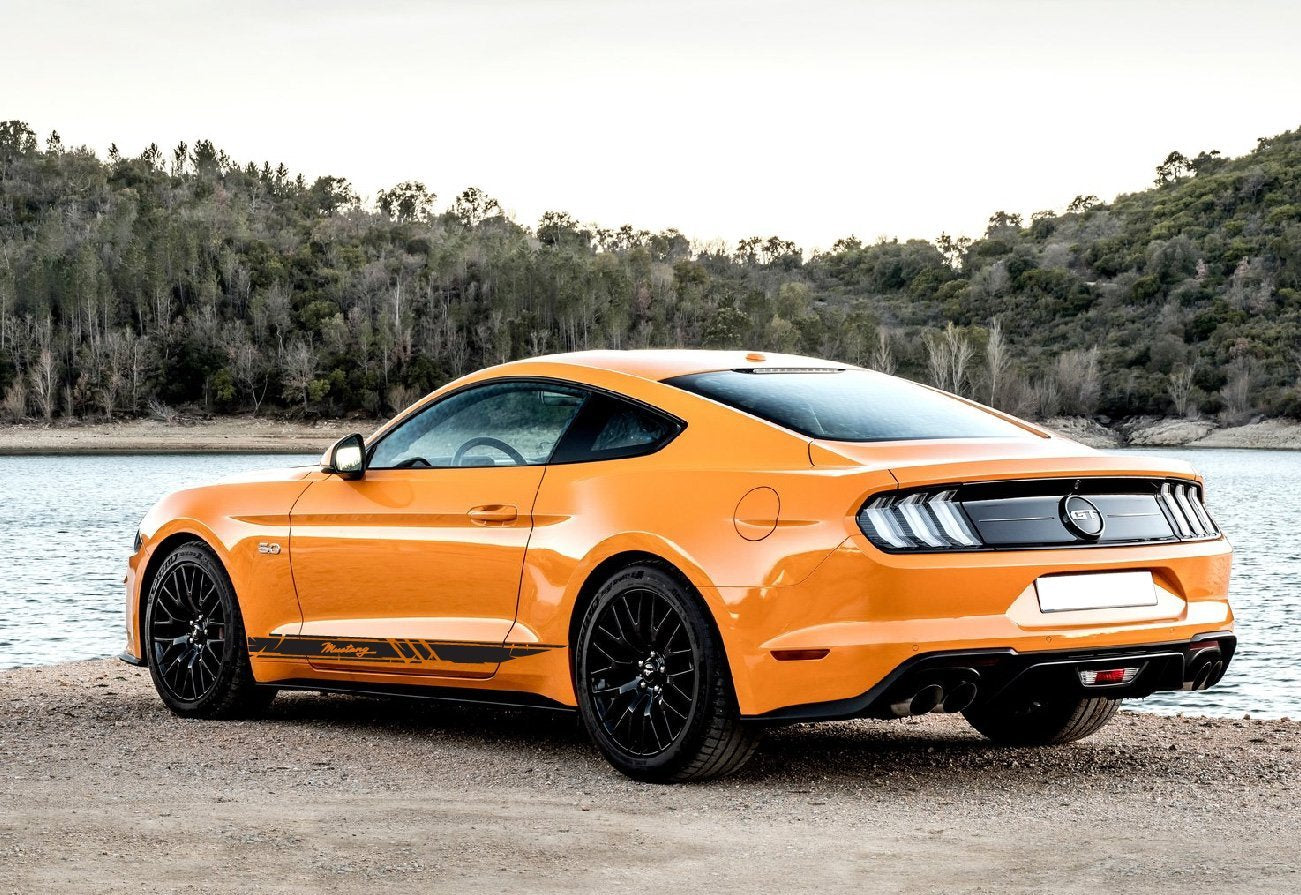 Vinyl Graphics For Ford Mustang | Ford mustang side stripes | Shelby decals | Car stickers Mustang