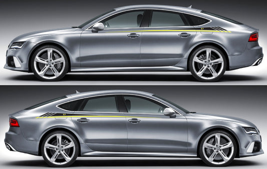 Vinyl Graphics Stickers For AUDI A7