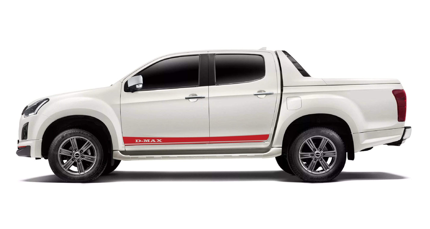 Vinyl Stickers beautiful line Graphics For Isuzu D-Max