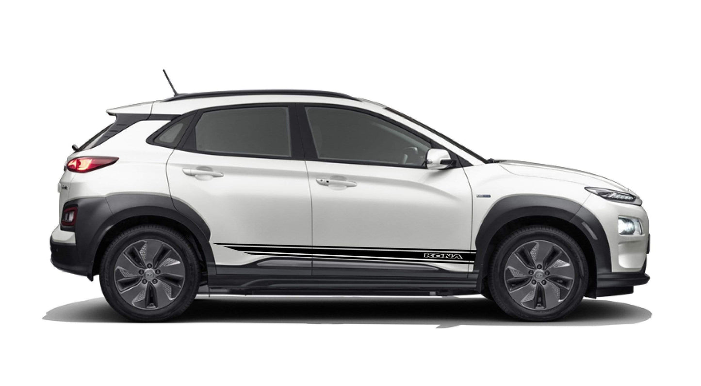Premium Quality Vinyl Stickers Work with Hyundai Kona Car styling decals