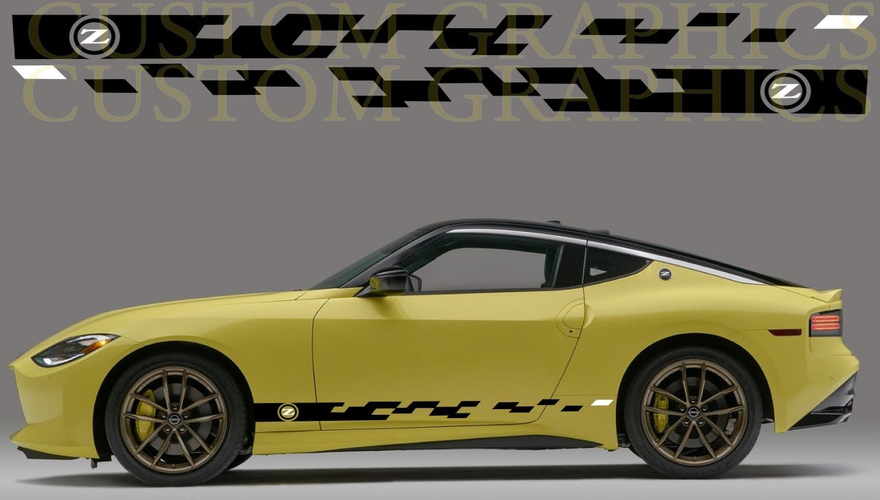 Vinyl Graphics Vinyl Stripes Compatible With Nissan Z Sticker Decals Logo Design