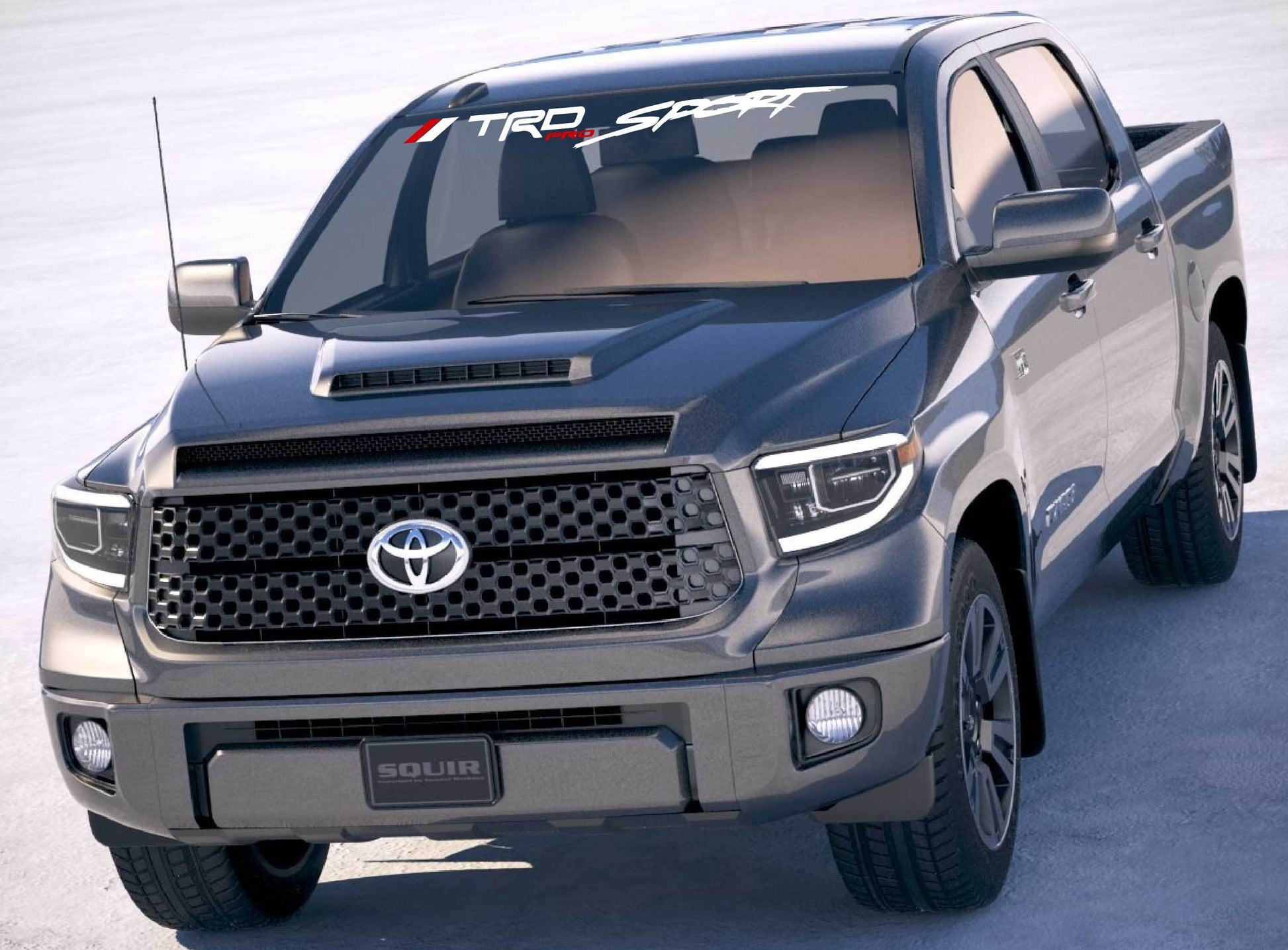 Premium Quality Windshield Decal Compatible with Toyota Tacoma Tundra TRD PRO Car window stickers