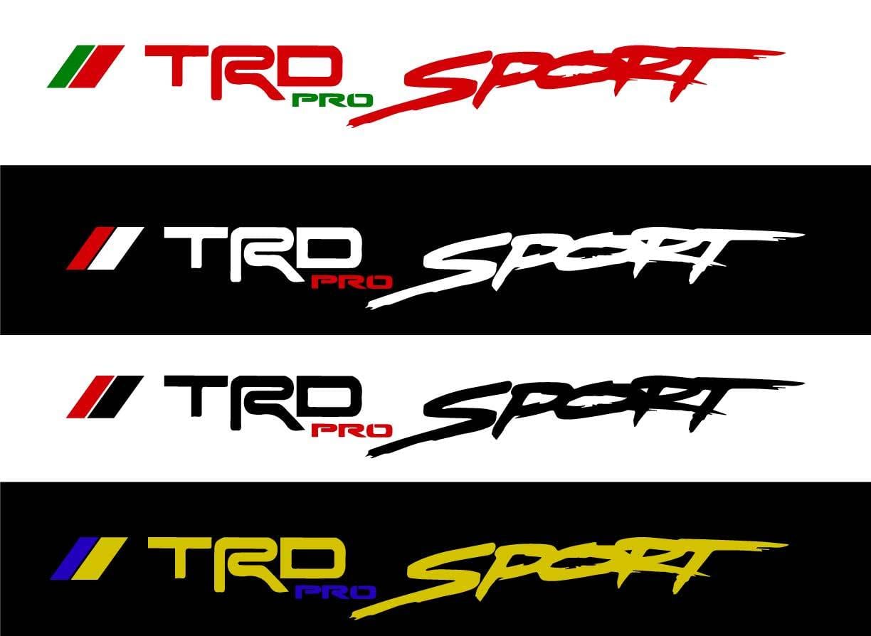Premium Windshield Sticker Compatible with Toyota Tundra Toyota Tacoma TRD PRO Sticker Street Auto